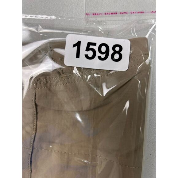 The North Face Womens Hiking Performance Trail Shorts Sz 4 Khaki Brown Gorpcore - Picture 16 of 16